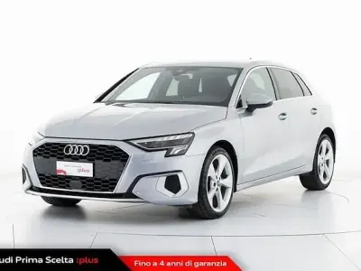 Usata Audi A3 Advanced Plus 116 CV (85 kW) 2022 Argento floret metallizzato Berlina