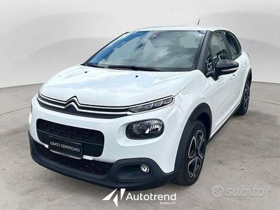 Usata Citroën C3 Feel 83 CV (61 kW) 2020 Bianco Utilitaria