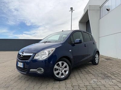 Usata Opel Agila Enjoy 85 CV (62 kW) 2009 Blu Monovolume
