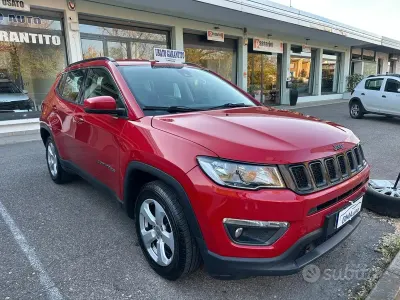 Usata Jeep Compass Longitude 140 CV (102 kW) 2019 Rosso SUV