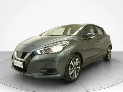Usata Nissan Micra Acenta 90 CV (66 kW) 2018 Grigio Utilitaria