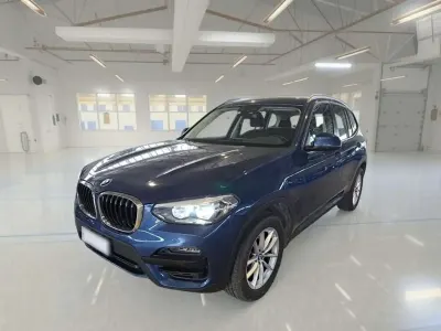Usata BMW X3 Advantage 190 CV (139 kW) 2021 Blu SUV