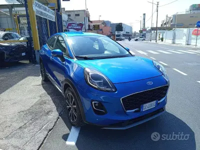 Usata Ford Puma S 120 CV (88 kW) 2021 Blu SUV