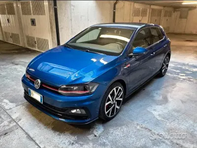Usata VW Polo GTI 200 CV (147 kW) 2019 Blu Utilitaria