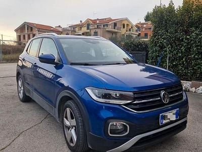 Begagnad VW T-Cross Advance 95 HK (69 kW) 2019 Blå SUV