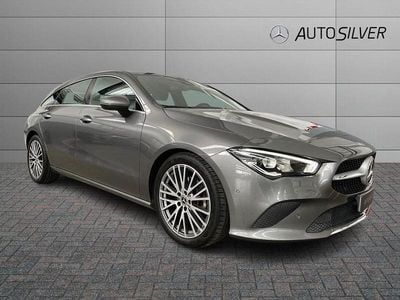 Usata Mercedes CLA200 Shooting Brake Sport 150 CV (110 kW) 2020 Grigio scuro metallizzato Station wagon