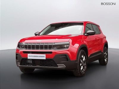 Nuova Jeep Avenger Longitude 100 CV (73 kW) 2025 Rosso SUV