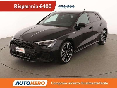 Usata Audi A3 S-Line 150 CV (110 kW) 2023 Nero Berlina