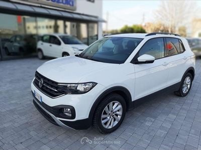 Usata VW T-Cross Style 116 CV (85 kW) 2020 Bianco SUV
