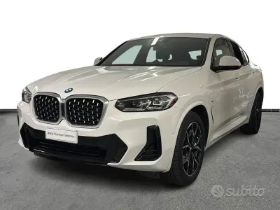 Usata BMW X4 M Sport 190 CV (139 kW) 2022 Bianco SUV