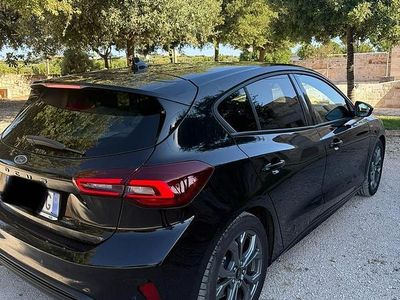 Usata Ford Focus ST-Line X 120 CV (88 kW) 2023 Nero Berlina