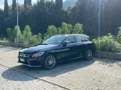 Usata Mercedes C250 Premium 204 CV (150 kW) 2015 Nero Station wagon