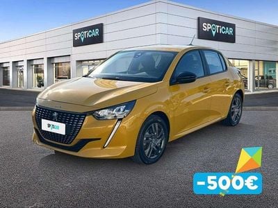 Usata Peugeot 208 Active 101 CV (74 kW) 2022 Giallo Utilitaria
