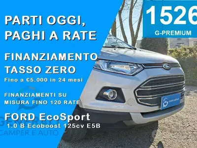 Usata Ford Ecosport 125 CV (91 kW) 2015 Grigio SUV