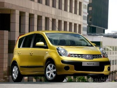 Usata Nissan Note Visia 88 CV (64 kW) 2009 Nero Utilitaria