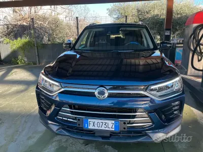 Usata SsangYong Korando 136 CV (100 kW) 2019 Blu Monovolume