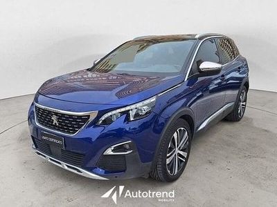 Usata Peugeot 3008 GT 180 CV (132 kW) 2018 Blu SUV