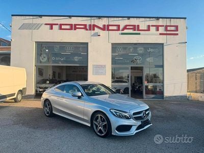 Usata Mercedes C220 Premium 169 CV (124 kW) 2017 Grigio Coupé