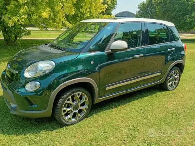 Usata Fiat 500L 85 CV (62 kW) 2015 Verde Monovolume
