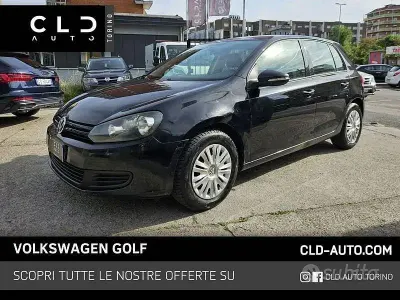 Usata VW Golf VI United 80 CV (58 kW) 2011 Nero Utilitaria