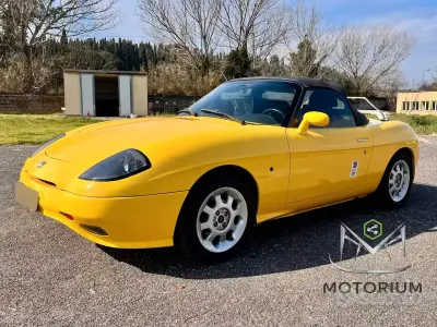 Käytetty Fiat Barchetta 131 HP (96 kW) 1997 Keltainen Avoauto