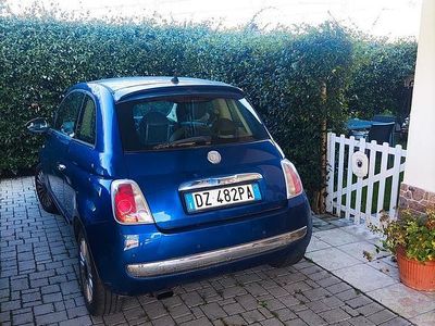 Usata Fiat 500 75 CV (55 kW) 2009 Blu Utilitaria