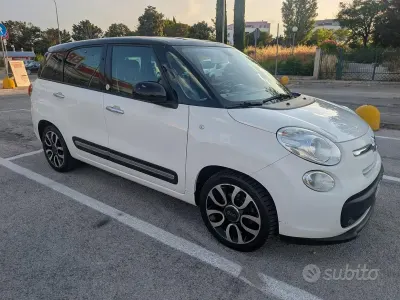 Usata Fiat 500L Living 105 CV (77 kW) 2013 Bianco Monovolume
