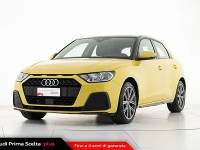Usata Audi A1 Sportback Admired 95 CV (69 kW) 2020 Giallo pitone metallizzato Utilitaria