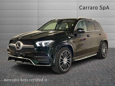Usata Mercedes GLE350 Premium Plus 194 CV (142 kW) 2023 Verde scuro metallizzato SUV