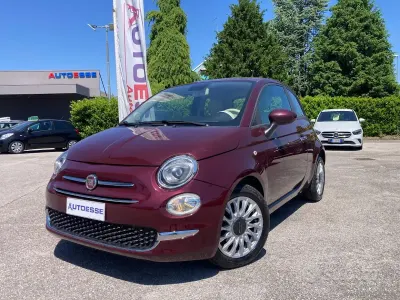 Usata Fiat 500 Lounge 70 CV (51 kW) 2021 Rosso Berlina