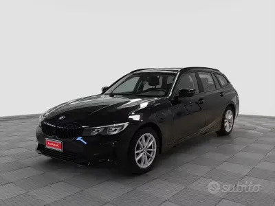 Usata BMW 320 Advantage 190 CV (139 kW) 2020 Nero Station wagon