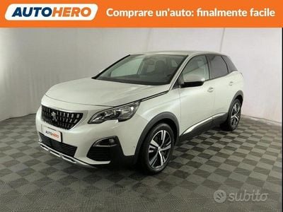 Usata Peugeot 3008 130 CV (95 kW) 2020 Bianco SUV