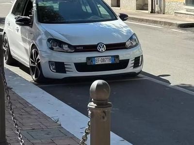 Begagnad VW Golf VI GTI 210 HK (154 kW) 2009 Vit Halvkombi