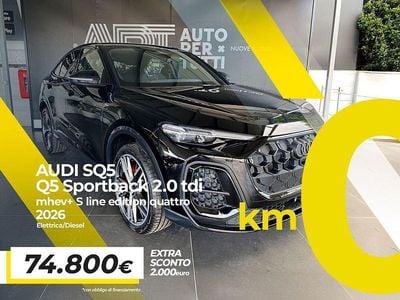 Nuova Audi Q5 Sportback S-Line 204 CV (150 kW) 2025 Nero SUV