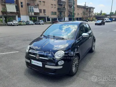 Usata Fiat 500 Lounge 95 CV (69 kW) 2014 Nero Utilitaria