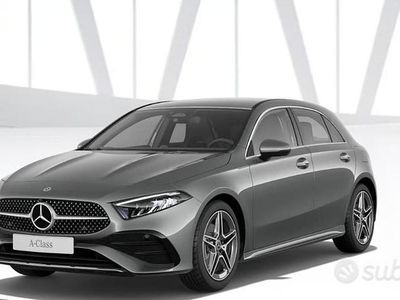 Usata Mercedes A180 AMG Line Premium 116 CV (85 kW) 2024 Grigio Berlina