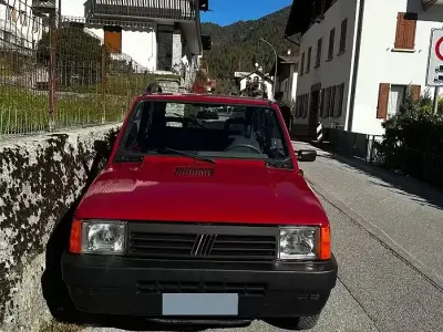 Usata Fiat Panda 4x4 54 CV (39 kW) 2003 Rosso Utilitaria