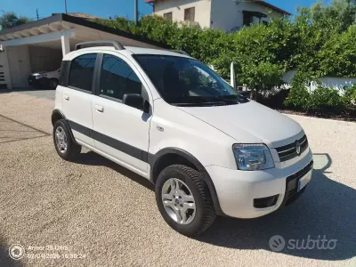 Usata Fiat Panda 4x4 69 CV (50 kW) 2007 Bianco Utilitaria