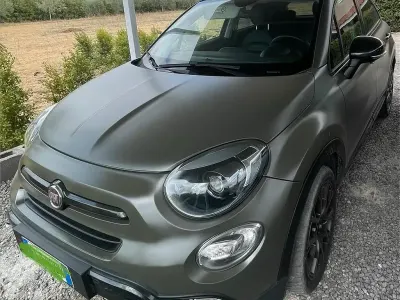 Usata Fiat 500X 95 CV (69 kW) 2017 Verde SUV