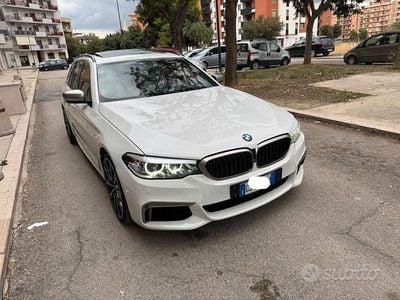Usata BMW M550 Comfort Edition 2019 Bianco Berlina