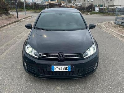 Usata VW Golf VI GTD 170 CV (125 kW) 2011 Nero Utilitaria