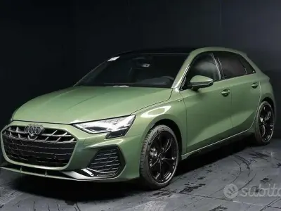 Nuova Audi A3 Ambiente 150 CV (110 kW) 2025 Verde Berlina