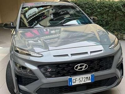 Usata Hyundai Kona N Line 120 CV (88 kW) 2021 Grigio SUV