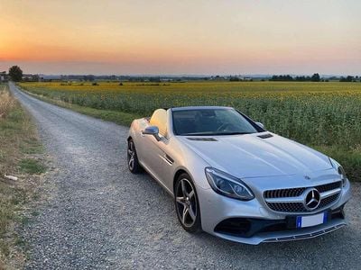 Usata Mercedes SLC200 AMG line 184 CV (135 kW) 2020 Argento Cabrio