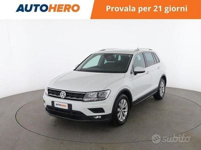 Usata VW Tiguan Style 115 CV (84 kW) 2018 Bianco SUV