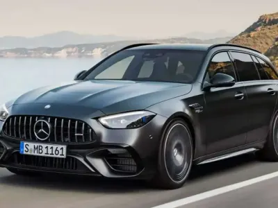 Usata Mercedes C43 AMG Premium 421 CV (309 kW) 2024 Argento Station wagon