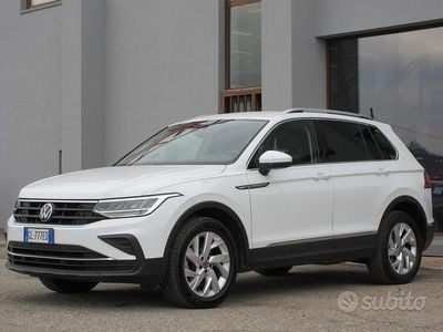 Usata VW Tiguan Life 150 CV (110 kW) 2022 Bianco SUV