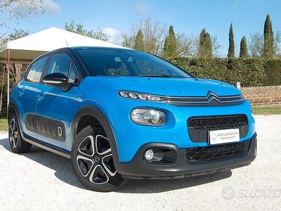 Usata Citroën C3 Shine 101 CV (74 kW) 2019 Blu Utilitaria