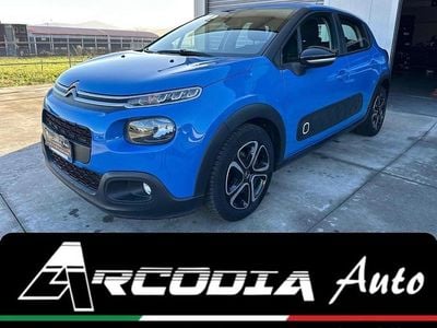 Usata Citroën C3 Shine 74 CV (54 kW) 2017 Blu Berlina