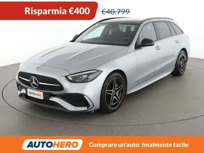 Second-hand Mercedes C220 AMG line 200 CP (147 kW) 2023 Argintiu Break